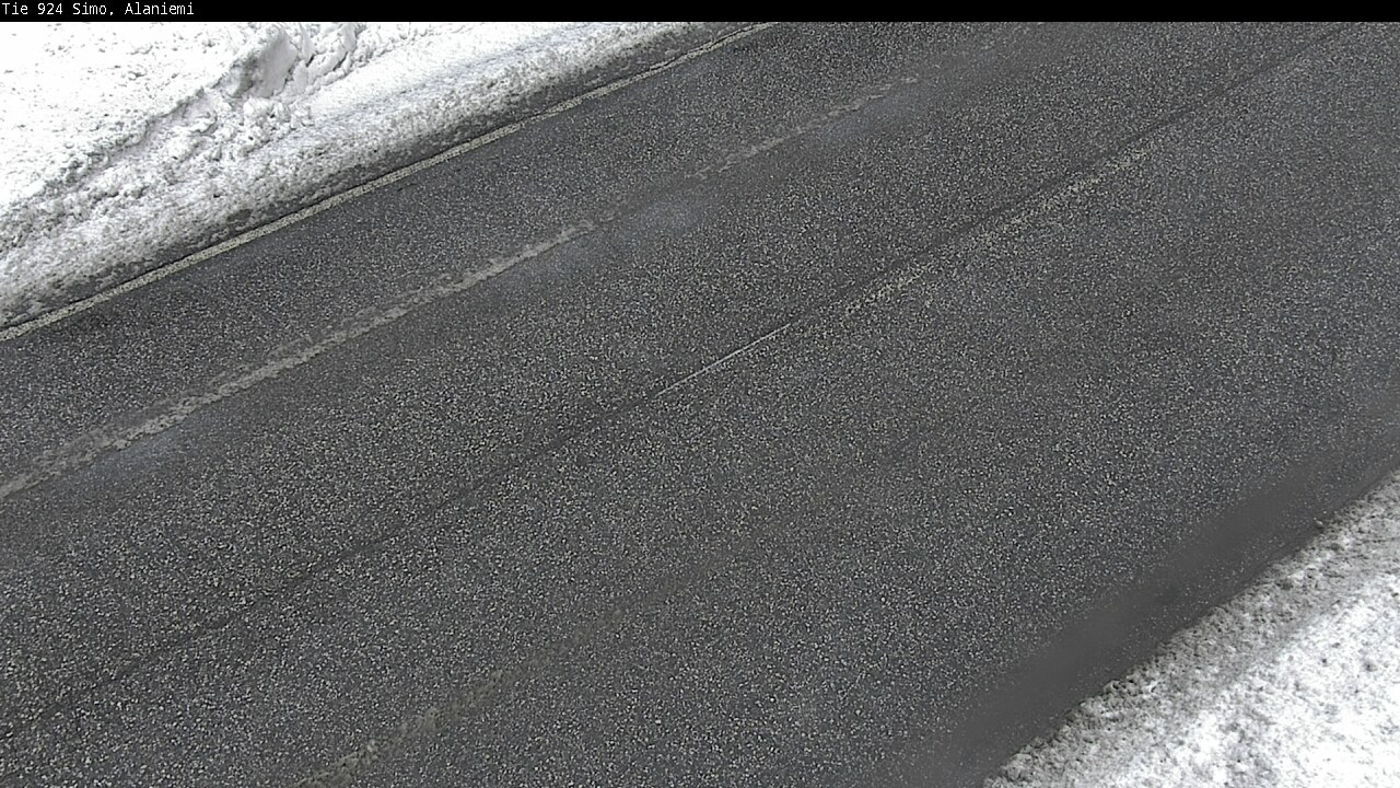 Weather Camera Image Road 924 Simo, Alaniemi, Simo, Lappi