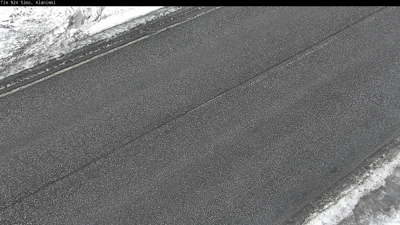 Kelikamerat Kuva Tie 924 Simo, Alaniemi, Simo, Lappi