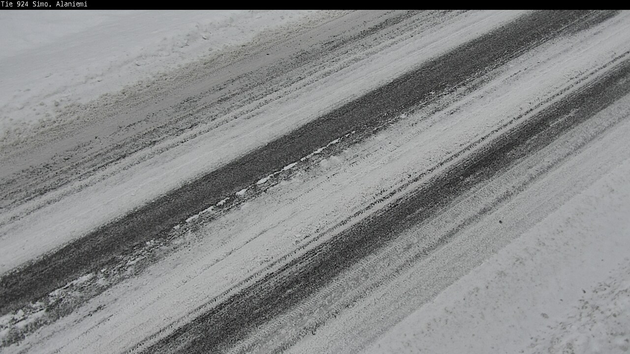 Weather Camera Image Väg 924 Simo, Alaniemi, Simo, Lappi