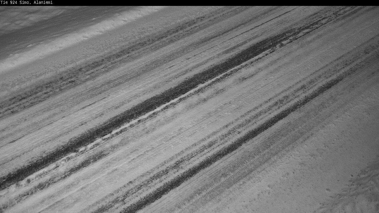 Weather Camera Image Väg 924 Simo, Alaniemi, Simo, Lappi