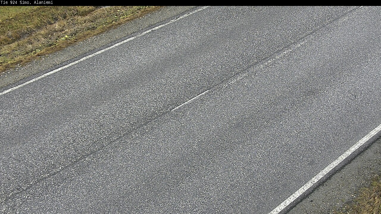 Kelikamerat Kuva Tie 924 Simo, Alaniemi, Simo, Lappi