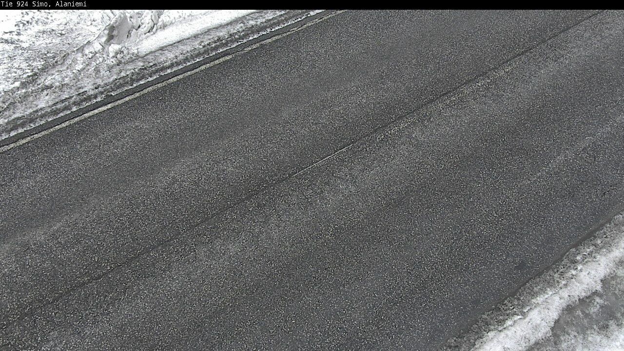 Weather Camera Image Road 924 Simo, Alaniemi, Simo, Lappi
