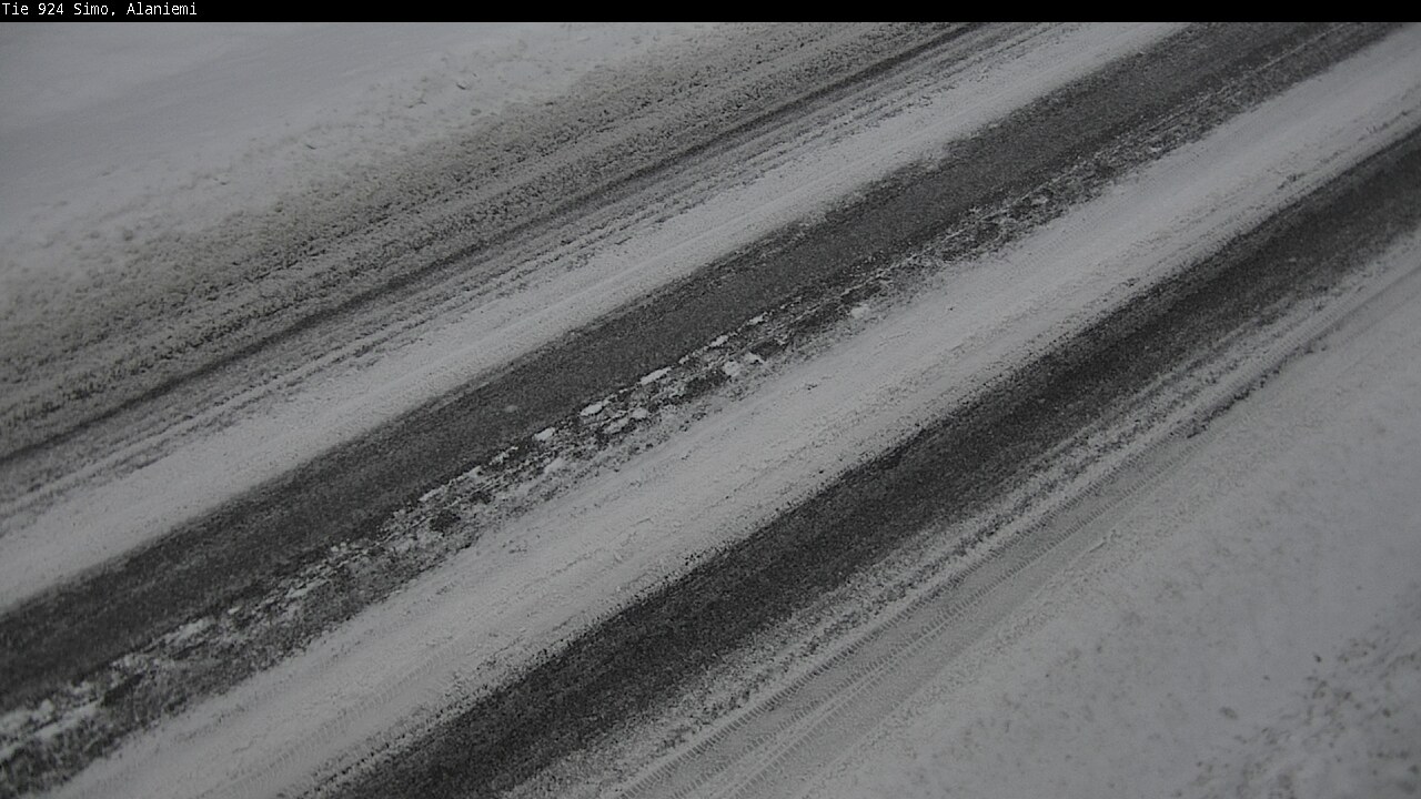 Weather Camera Image Road 924 Simo, Alaniemi, Simo, Lappi
