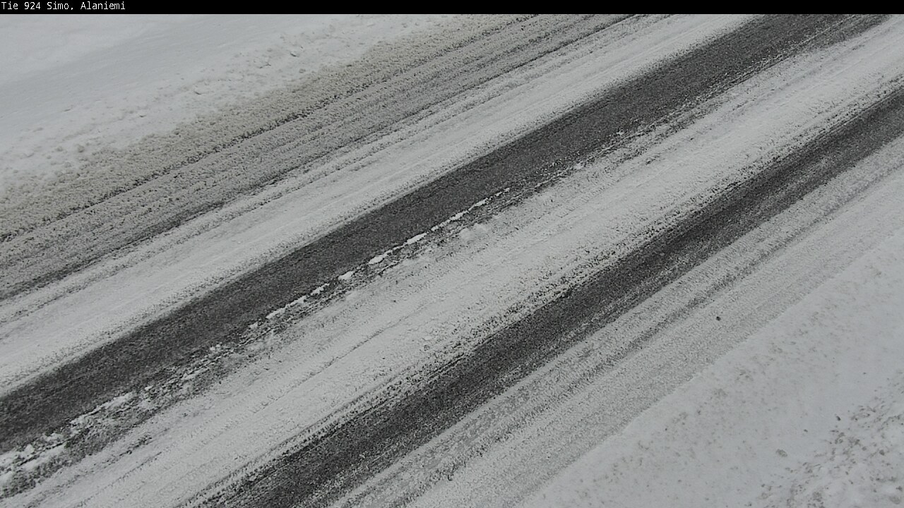 Weather Camera Image Väg 924 Simo, Alaniemi, Simo, Lappi