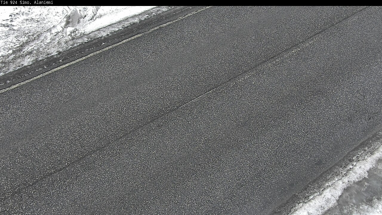 Kelikamerat Kuva Tie 924 Simo, Alaniemi, Simo, Lappi
