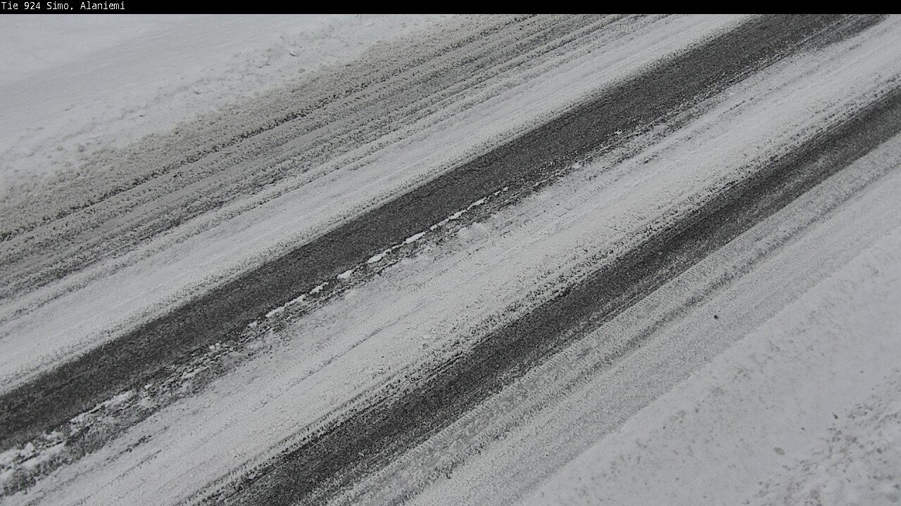 Weather Camera Image Väg 924 Simo, Alaniemi, Simo, Lappi