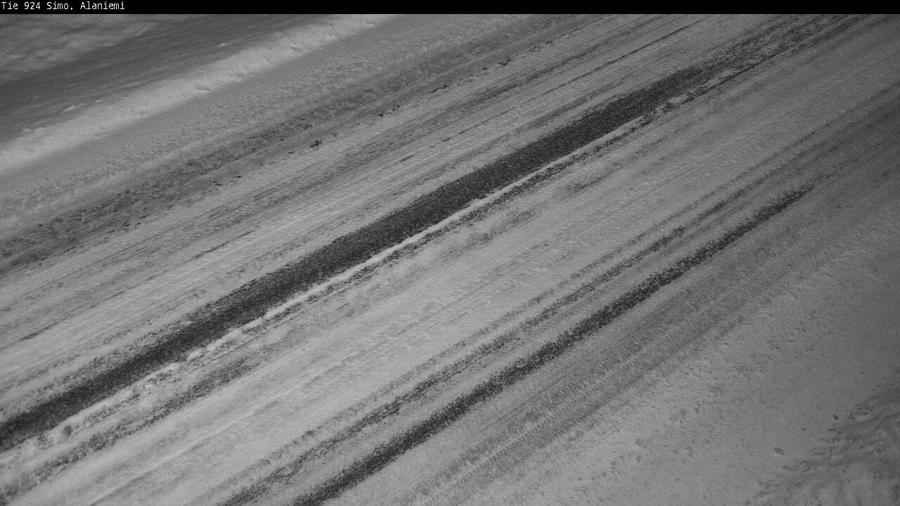 Weather Camera Image Väg 924 Simo, Alaniemi, Simo, Lappi