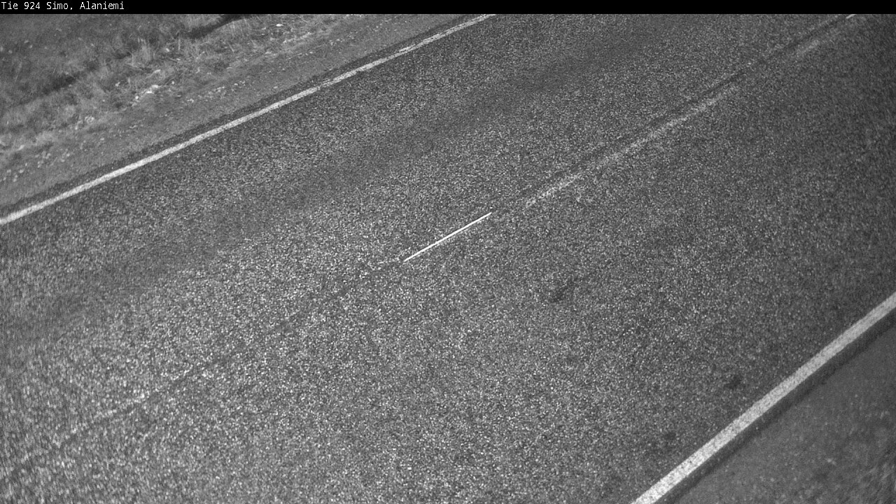 Kelikamerat Kuva Tie 924 Simo, Alaniemi, Simo, Lappi
