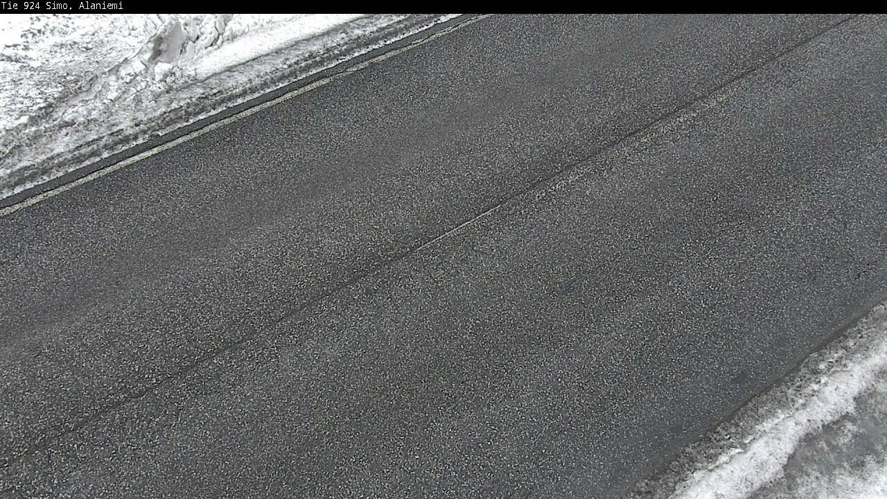 Weather Camera Image Road 924 Simo, Alaniemi, Simo, Lappi