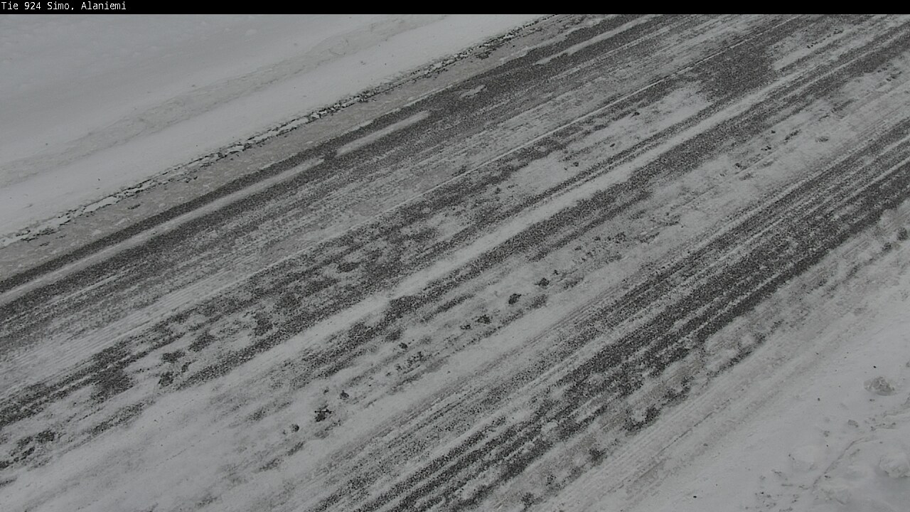 Kelikamerat Kuva Tie 924 Simo, Alaniemi, Simo, Lappi