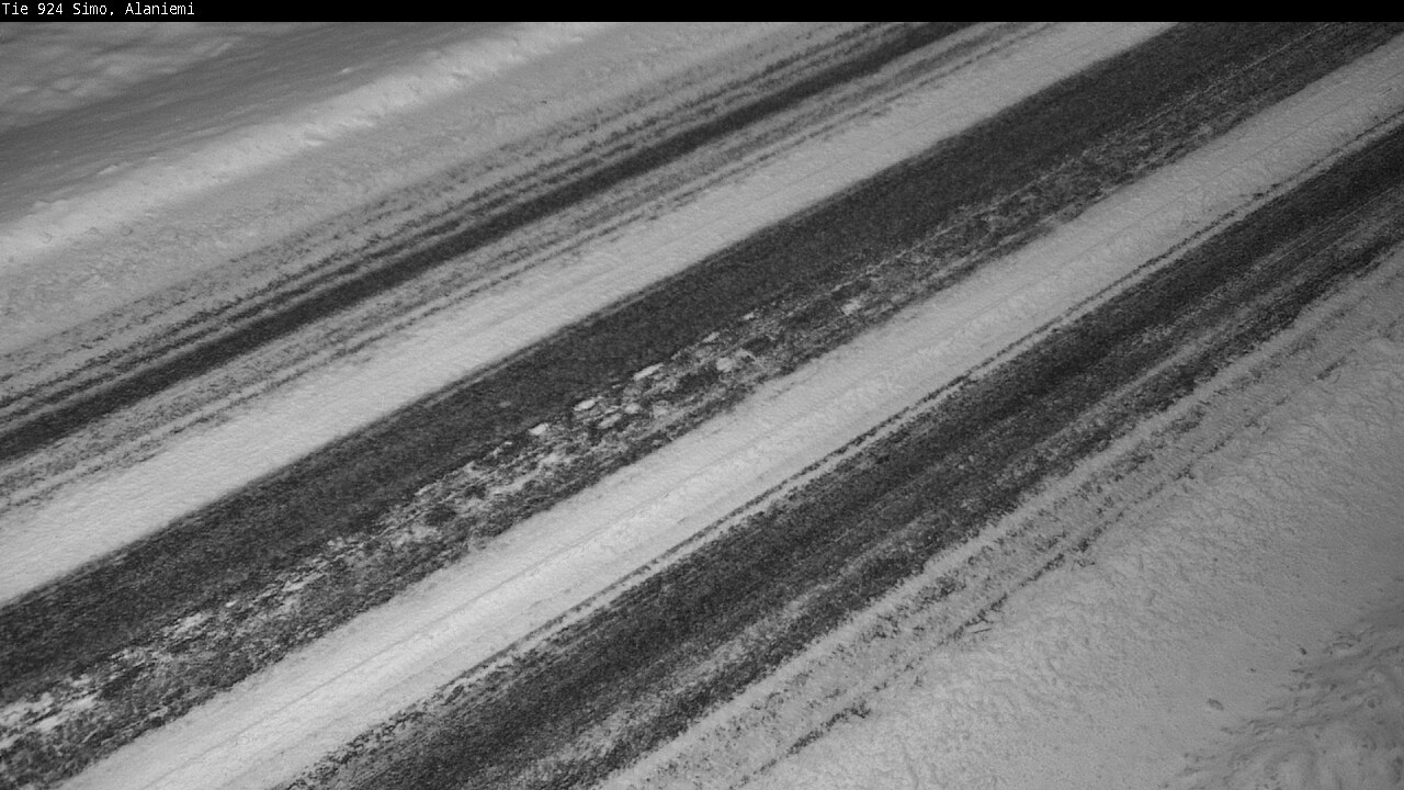 Weather Camera Image Väg 924 Simo, Alaniemi, Simo, Lappi