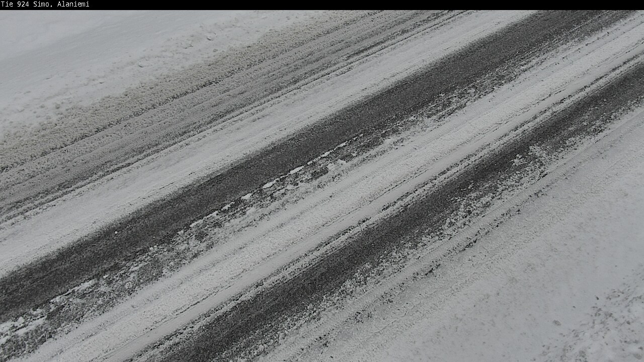 Weather Camera Image Väg 924 Simo, Alaniemi, Simo, Lappi
