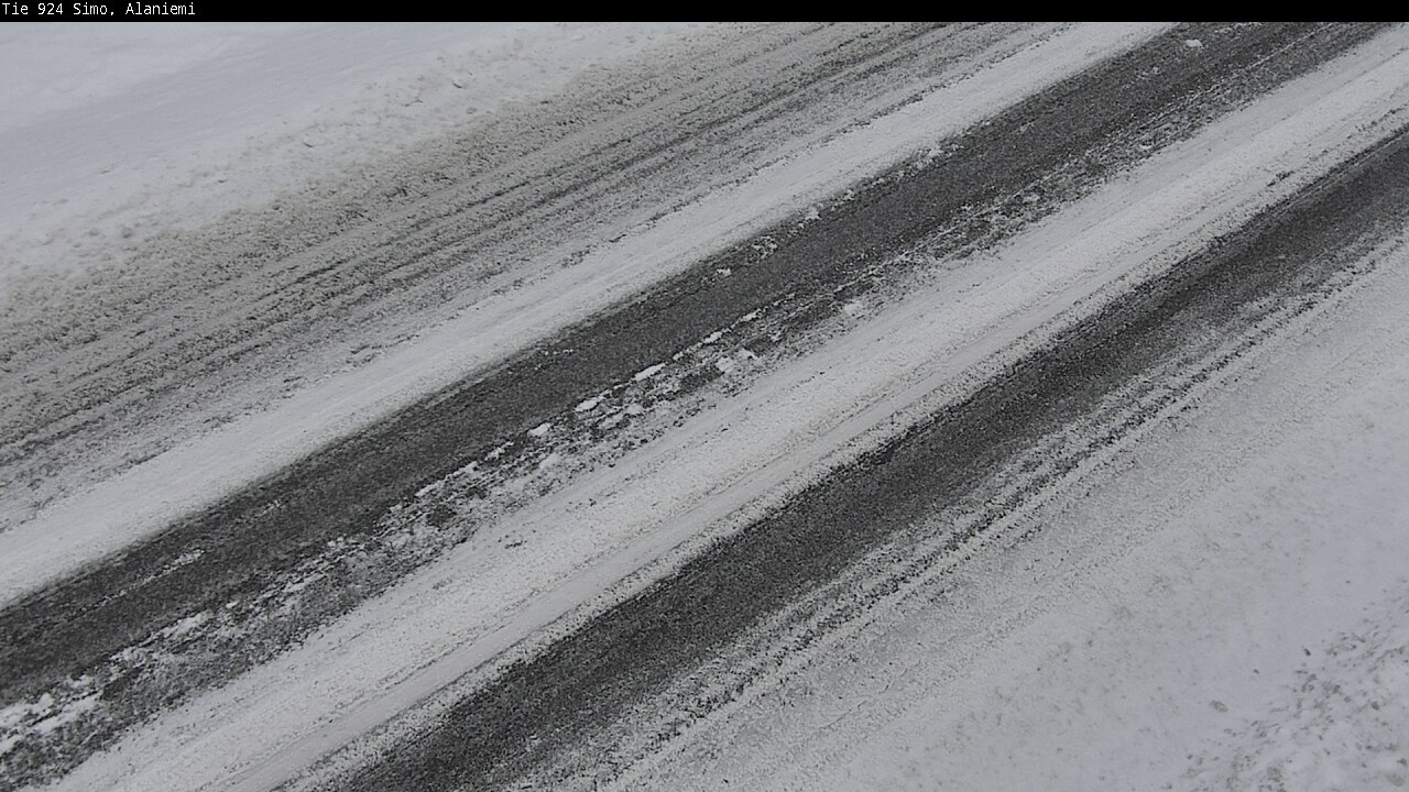 Weather Camera Image Väg 924 Simo, Alaniemi, Simo, Lappi