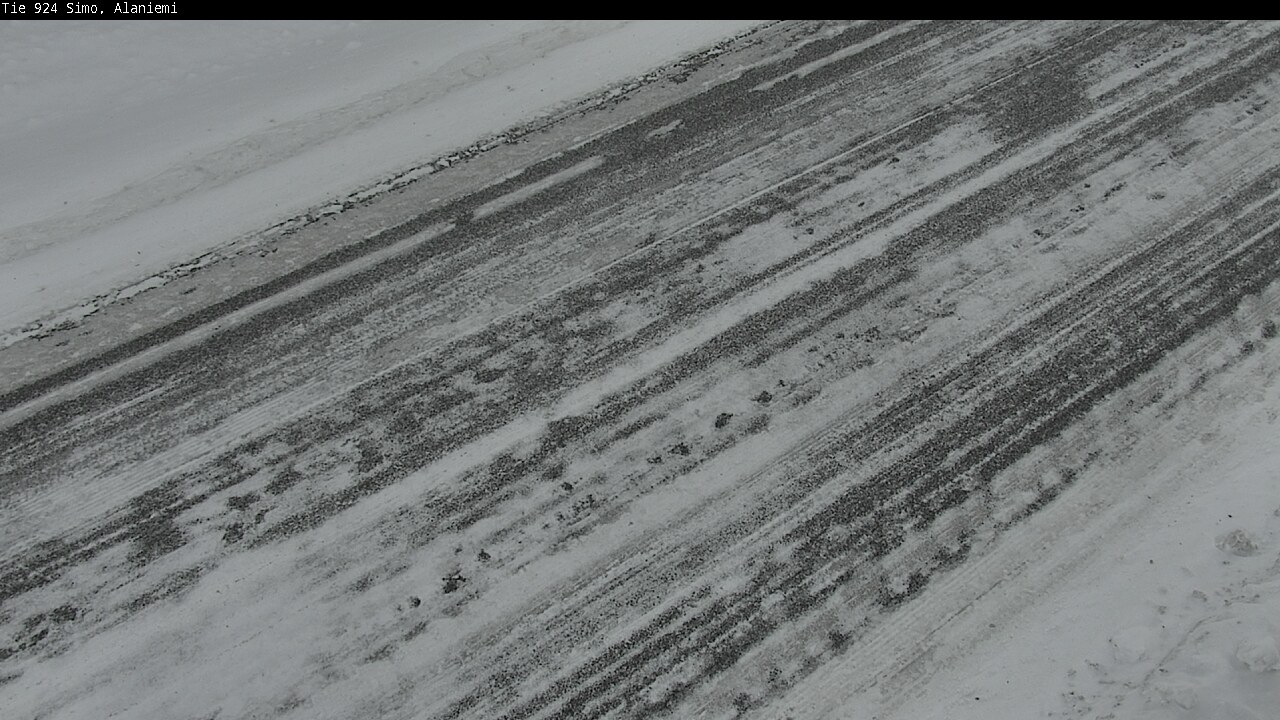 Kelikamerat Kuva Tie 924 Simo, Alaniemi, Simo, Lappi