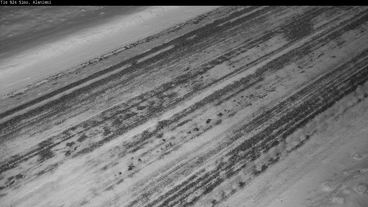 Kelikamerat Kuva Tie 924 Simo, Alaniemi, Simo, Lappi