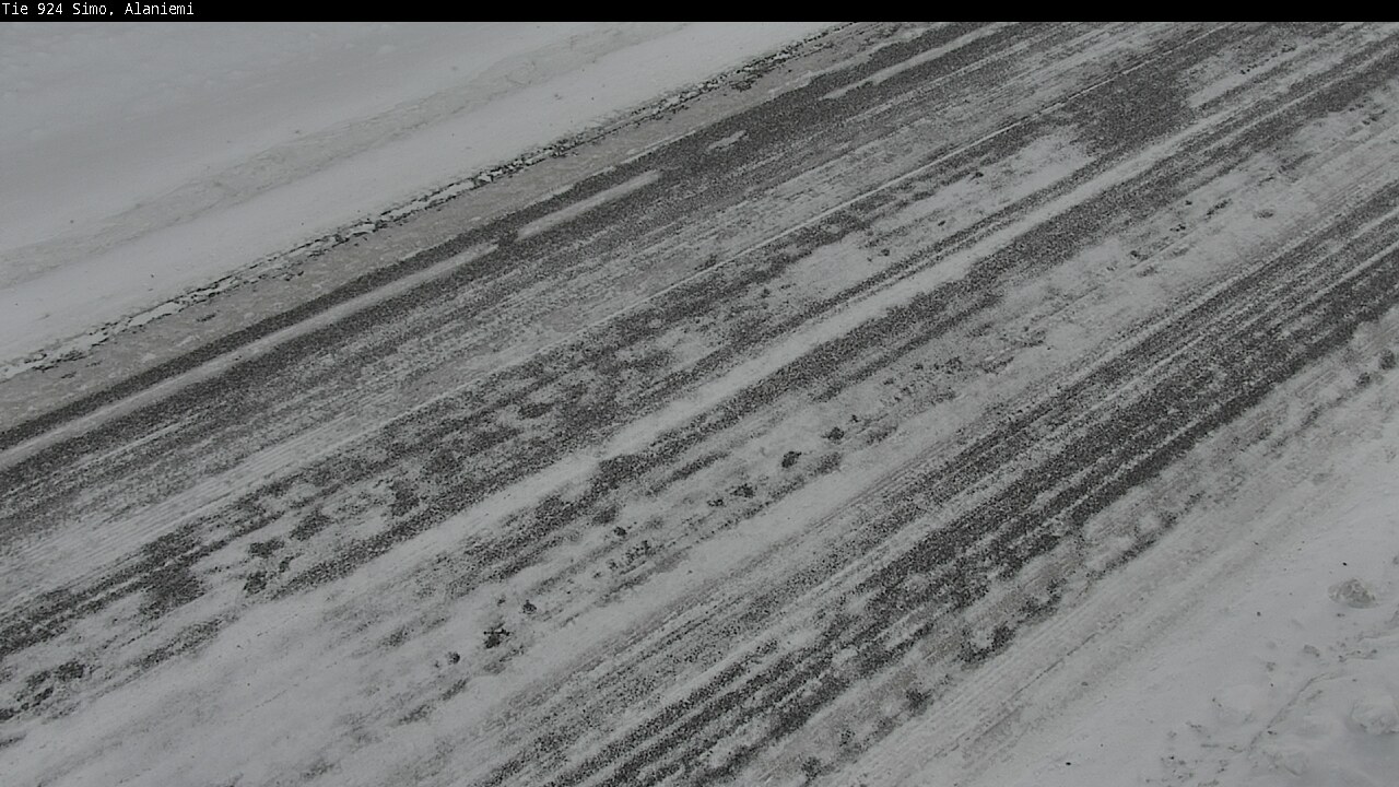 Kelikamerat Kuva Tie 924 Simo, Alaniemi, Simo, Lappi