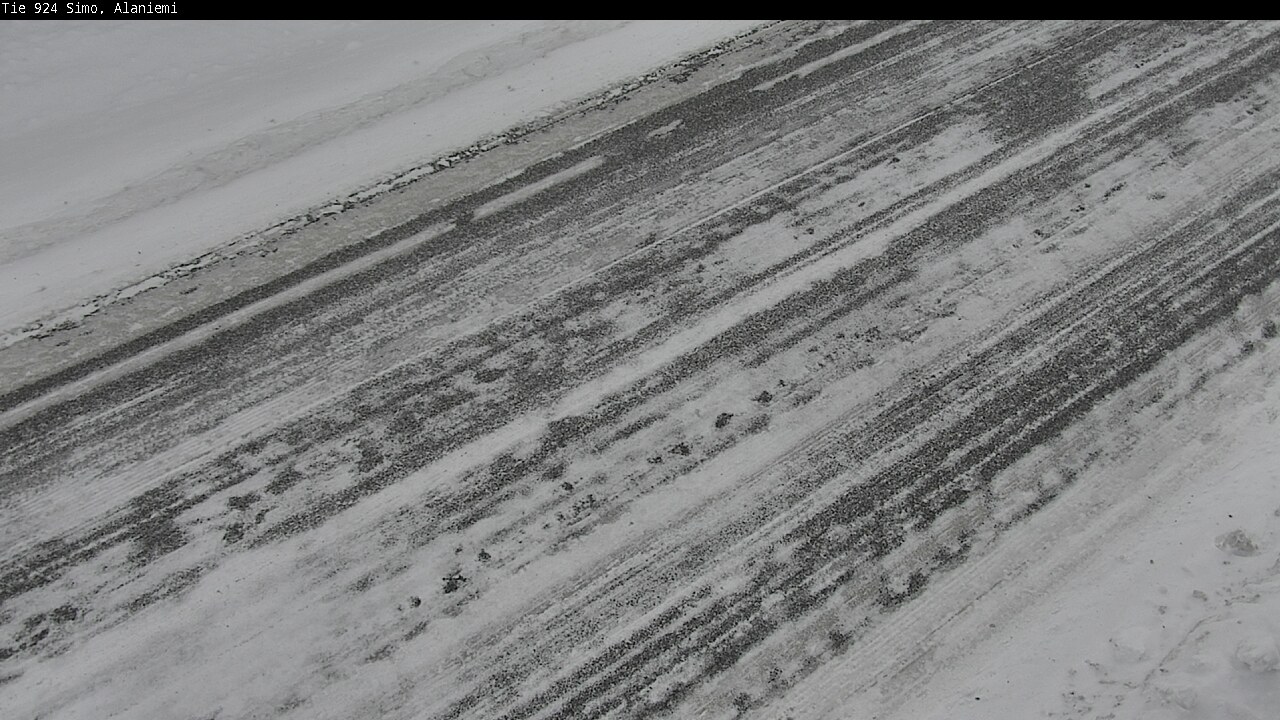 Kelikamerat Kuva Tie 924 Simo, Alaniemi, Simo, Lappi