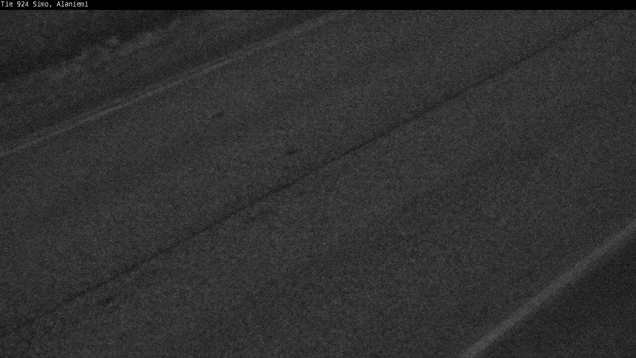 Weather Camera Image Road 924 Simo, Alaniemi, Simo, Lappi