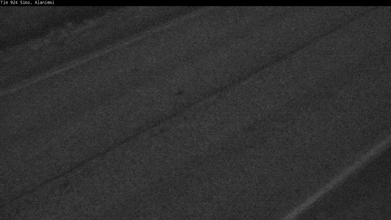 Weather Camera Image Road 924 Simo, Alaniemi, Simo, Lappi