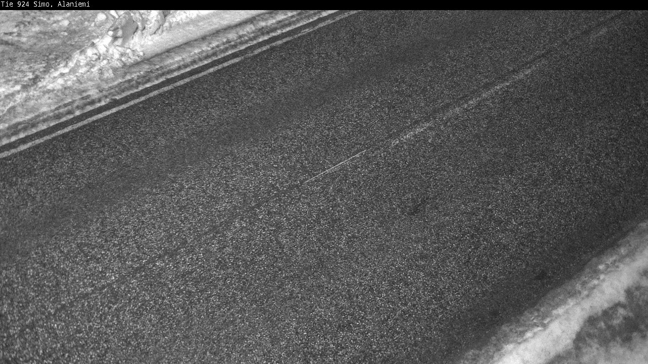 Weather Camera Image Road 924 Simo, Alaniemi, Simo, Lappi