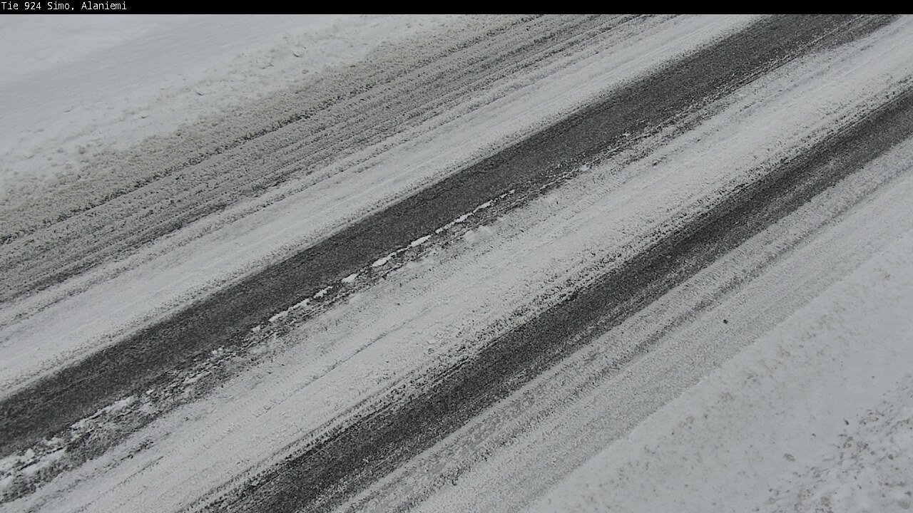 Weather Camera Image Väg 924 Simo, Alaniemi, Simo, Lappi