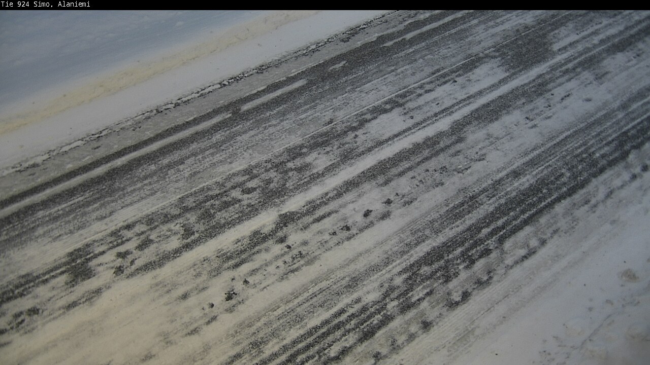 Kelikamerat Kuva Tie 924 Simo, Alaniemi, Simo, Lappi