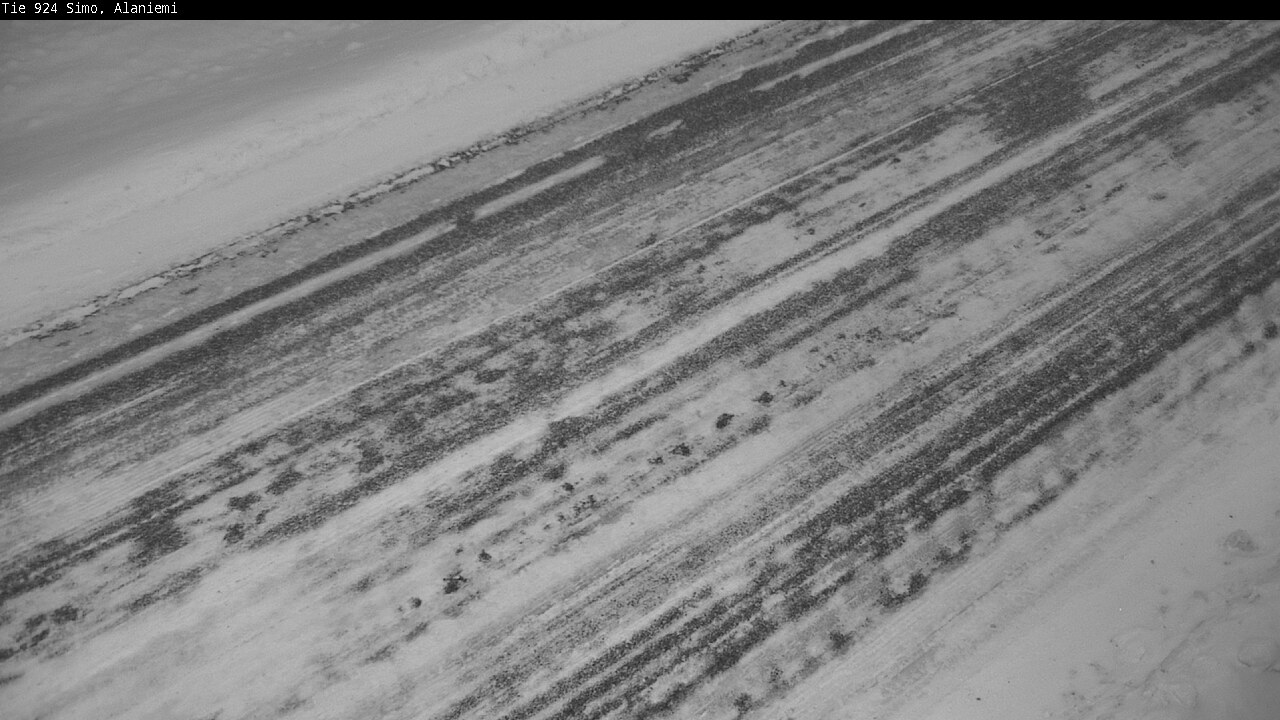 Kelikamerat Kuva Tie 924 Simo, Alaniemi, Simo, Lappi