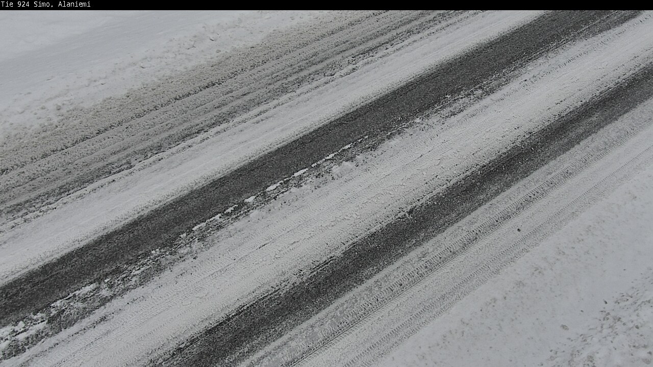 Weather Camera Image Väg 924 Simo, Alaniemi, Simo, Lappi