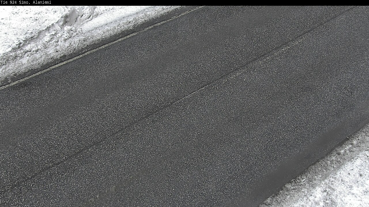 Weather Camera Image Road 924 Simo, Alaniemi, Simo, Lappi