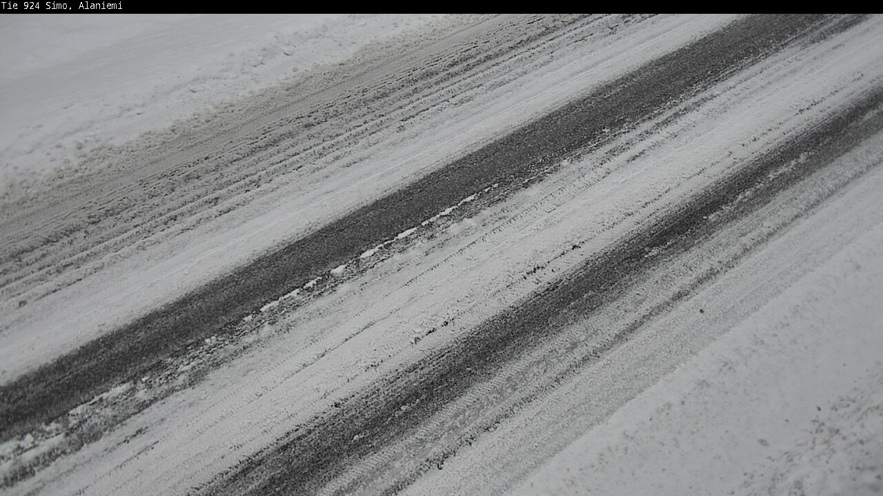 Weather Camera Image Road 924 Simo, Alaniemi, Simo, Lappi
