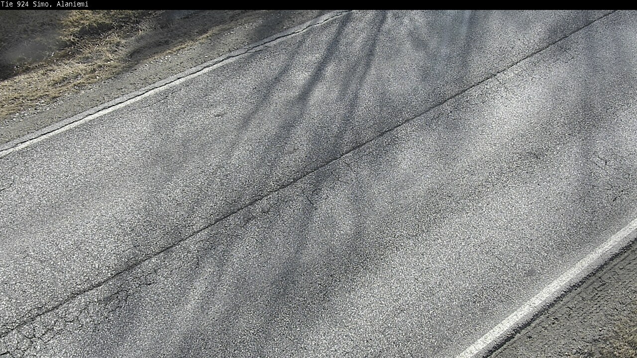 Weather Camera Image Road 924 Simo, Alaniemi, Simo, Lappi