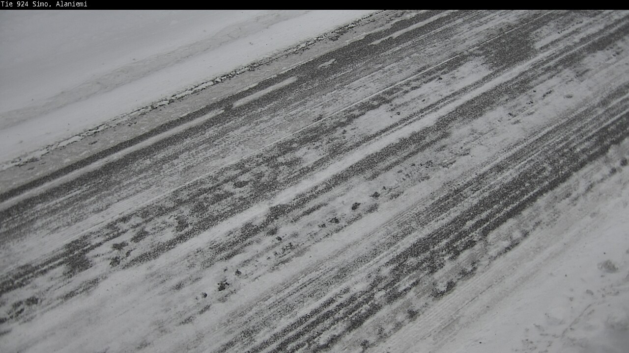 Kelikamerat Kuva Tie 924 Simo, Alaniemi, Simo, Lappi
