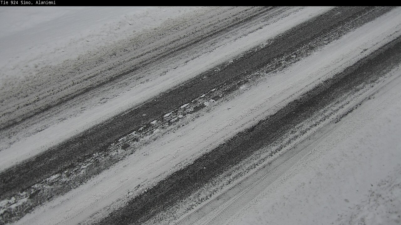 Weather Camera Image Väg 924 Simo, Alaniemi, Simo, Lappi