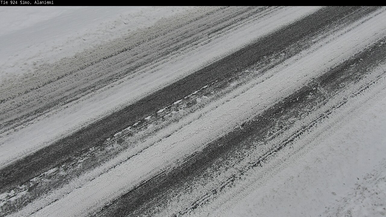 Weather Camera Image Väg 924 Simo, Alaniemi, Simo, Lappi