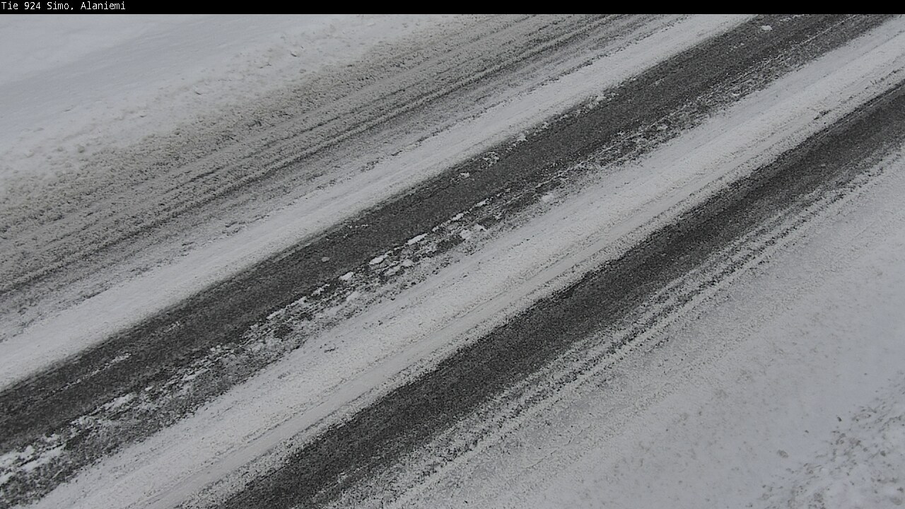 Weather Camera Image Väg 924 Simo, Alaniemi, Simo, Lappi
