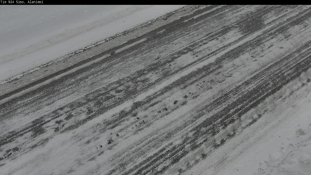 Kelikamerat Kuva Tie 924 Simo, Alaniemi, Simo, Lappi