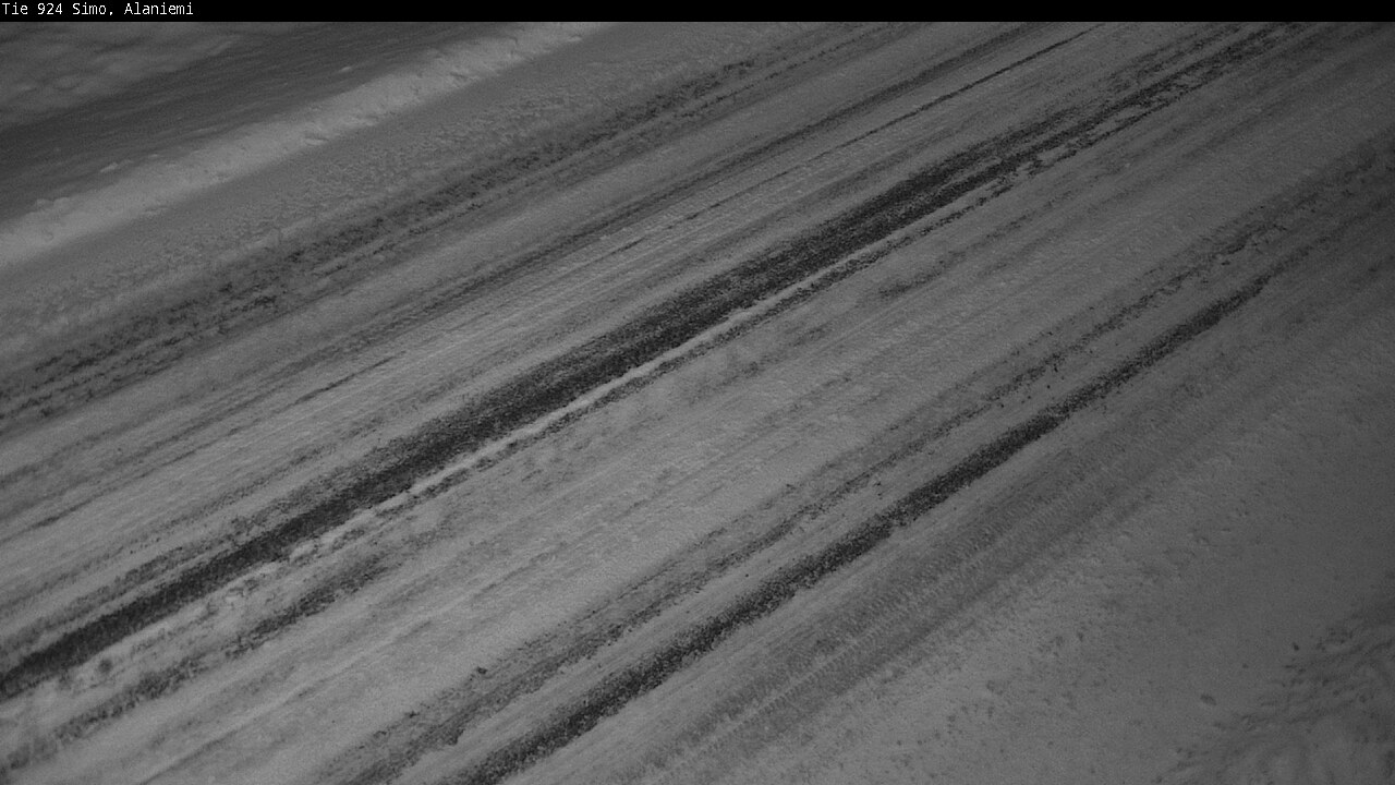 Weather Camera Image Väg 924 Simo, Alaniemi, Simo, Lappi