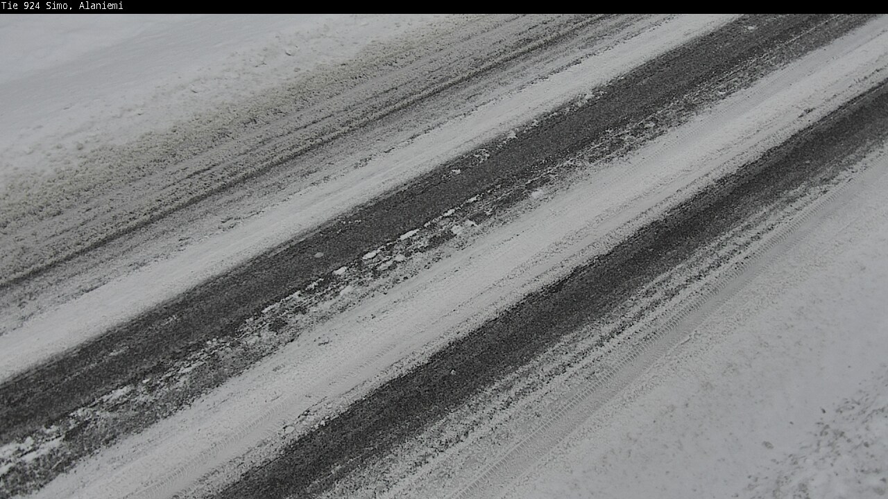 Weather Camera Image Väg 924 Simo, Alaniemi, Simo, Lappi