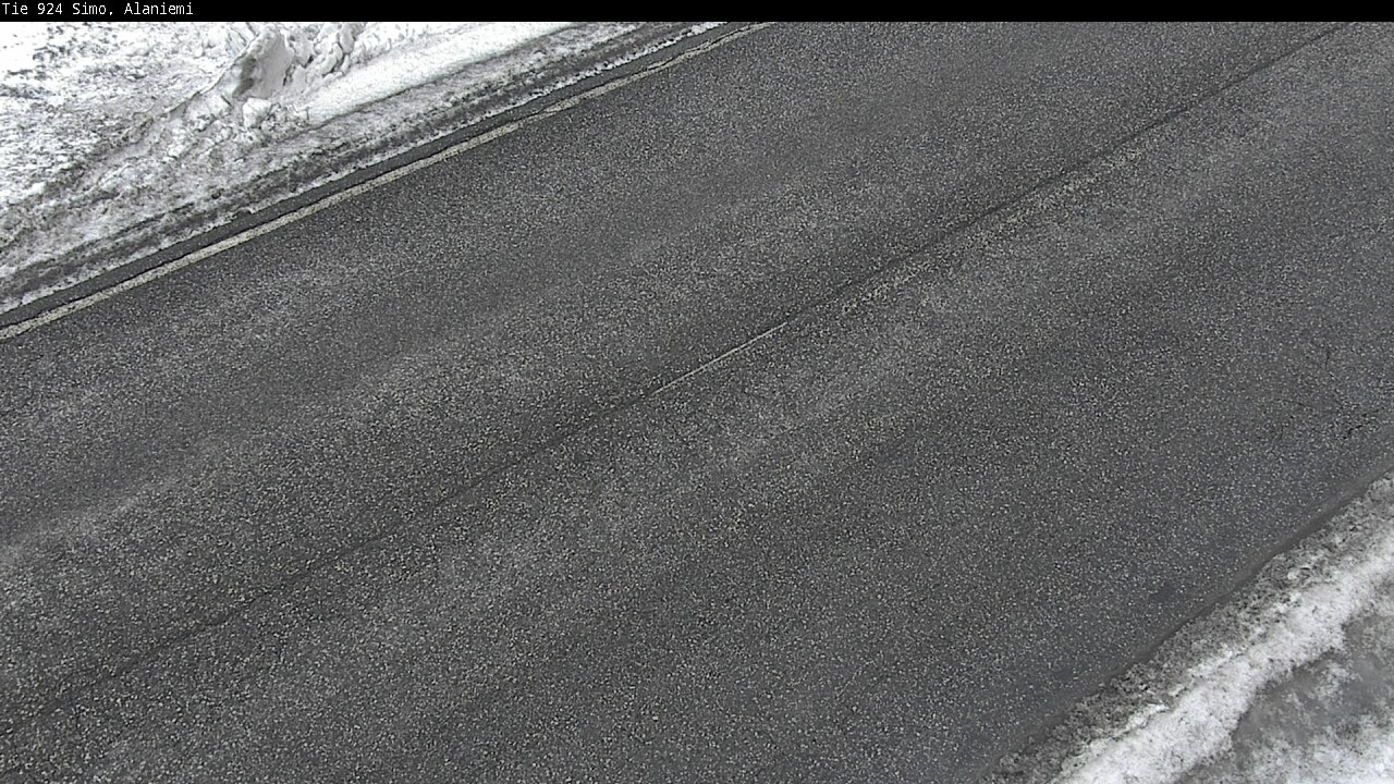 Weather Camera Image Road 924 Simo, Alaniemi, Simo, Lappi