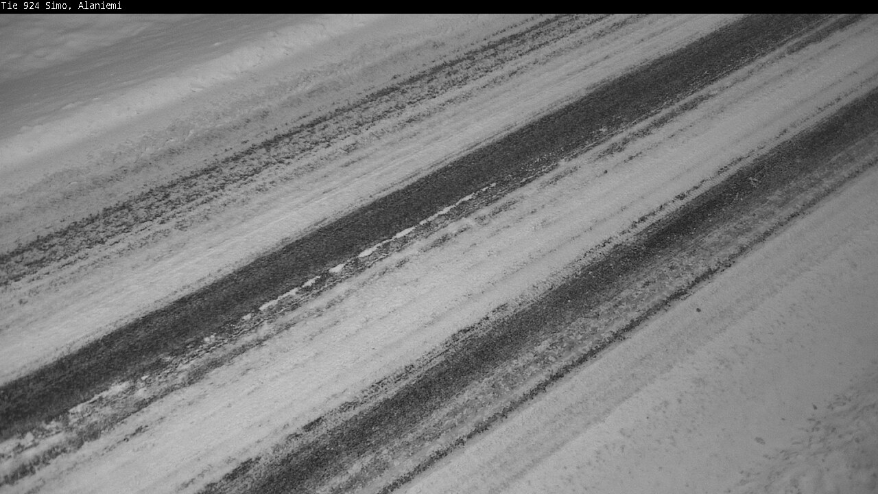 Weather Camera Image Väg 924 Simo, Alaniemi, Simo, Lappi