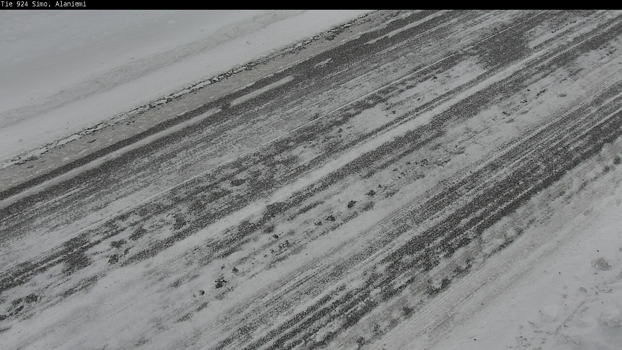 Kelikamerat Kuva Tie 924 Simo, Alaniemi, Simo, Lappi