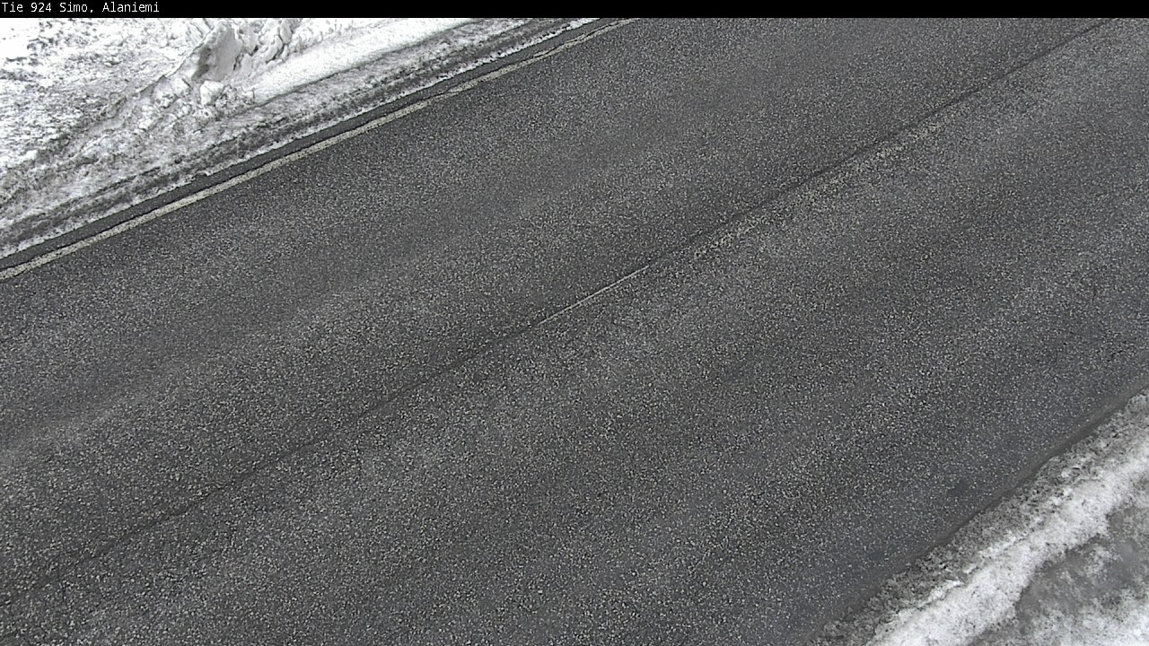 Weather Camera Image Road 924 Simo, Alaniemi, Simo, Lappi
