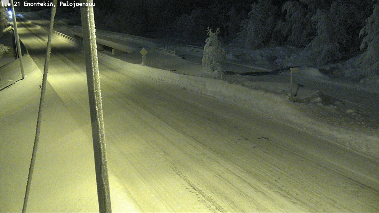 Kelikamerat Kuva Tie 21 Enontekiö_Palojoensuu, Enontekiö, Lappi