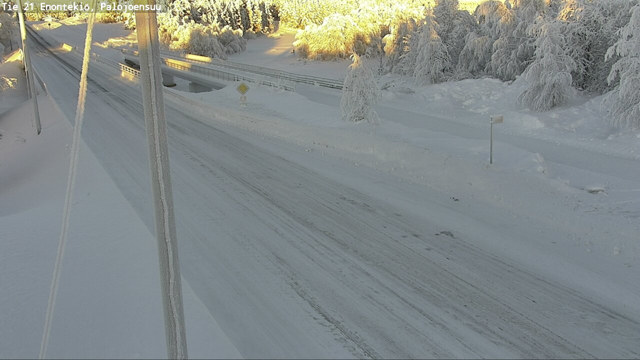 Kelikamerat Kuva Tie 21 Enontekiö_Palojoensuu, Enontekiö, Lappi