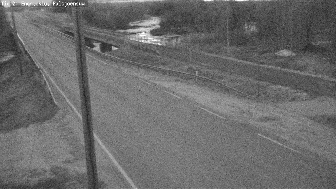 Weather Camera Image Väg 21 Enontekis, Palojoensuu, Enontekiö, Lappi