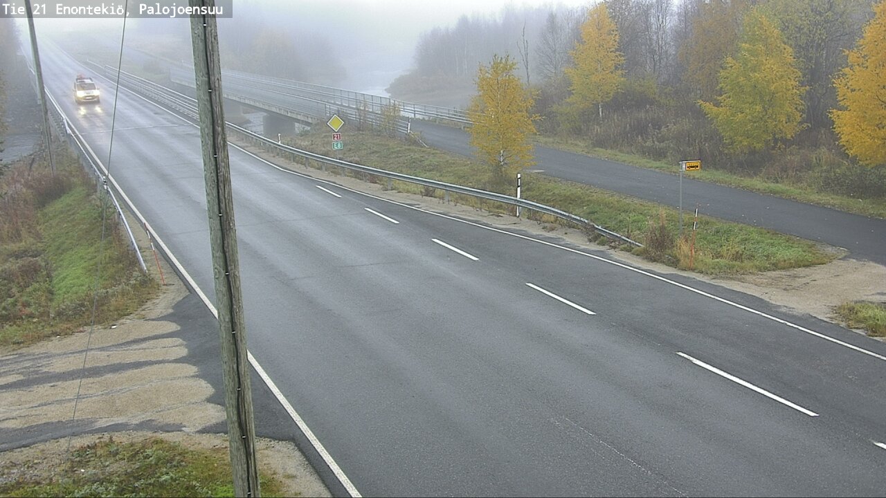 Weather Camera Image Road 21 Enontekiö, Palojoensuu, Enontekiö, Lappi
