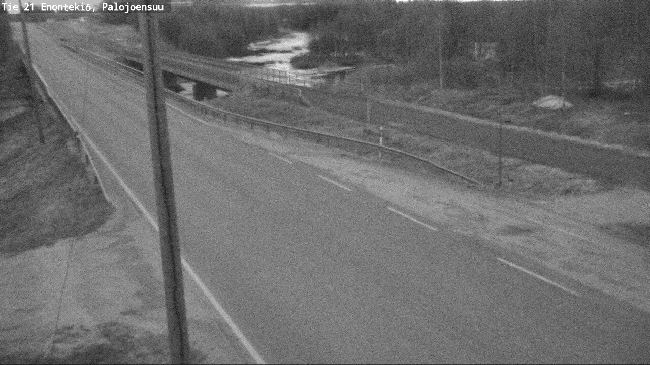 Weather Camera Image Väg 21 Enontekis, Palojoensuu, Enontekiö, Lappi