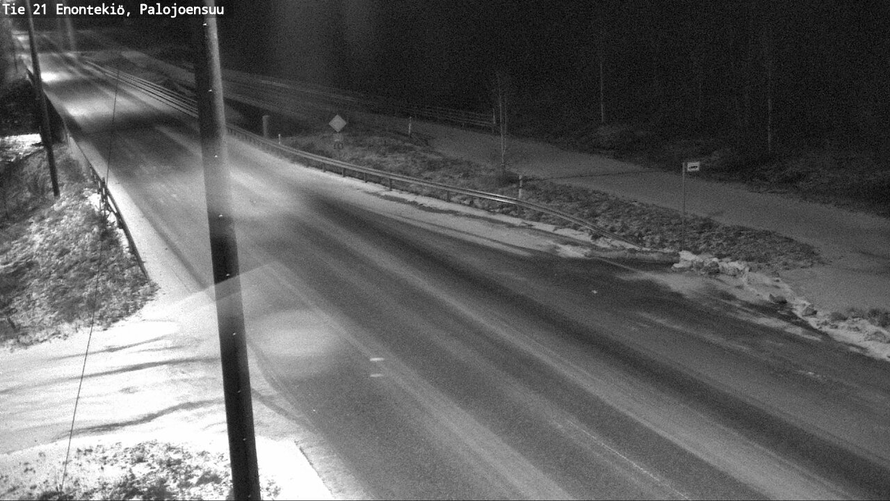 Weather Camera Image Väg 21 Enontekis, Palojoensuu, Enontekiö, Lappi
