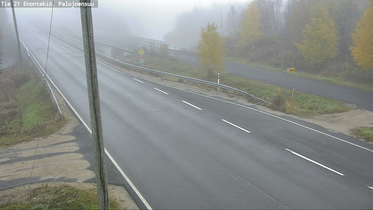 Weather Camera Image Road 21 Enontekiö, Palojoensuu, Enontekiö, Lappi