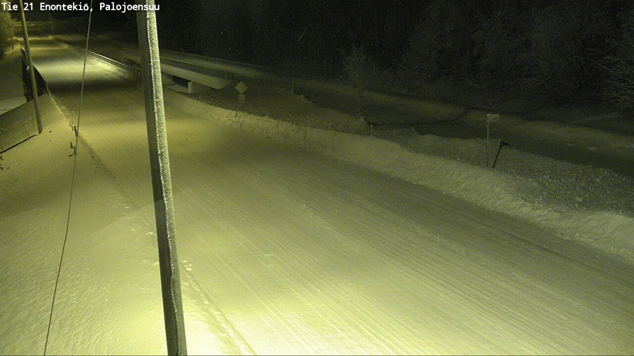 Weather Camera Image Väg 21 Enontekis, Palojoensuu, Enontekiö, Lappi